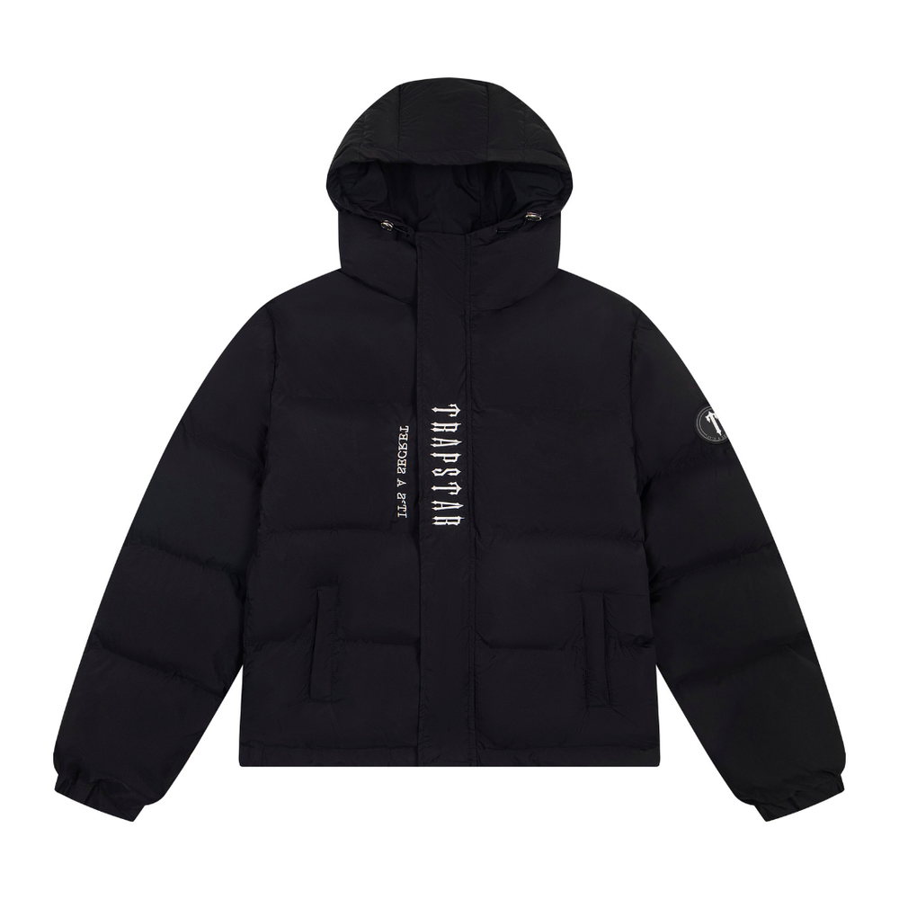 Decoded 2.0 Hooded Puffer Black Jacket