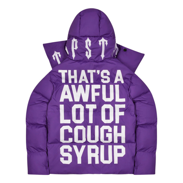 Decoded Puffer Purple Jacket