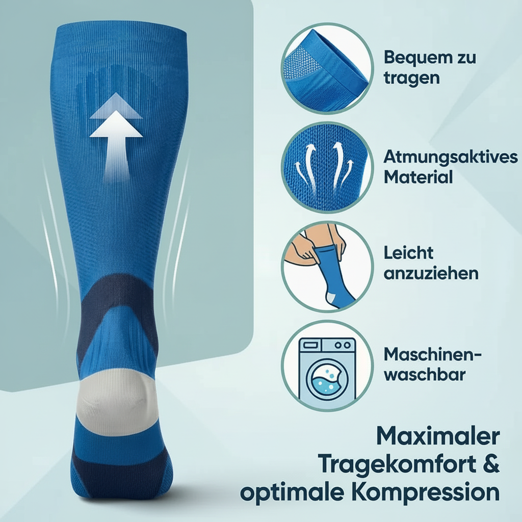 OrthoFlex® - Kompressionssocken für schmerzfreie Beine und Füsse
